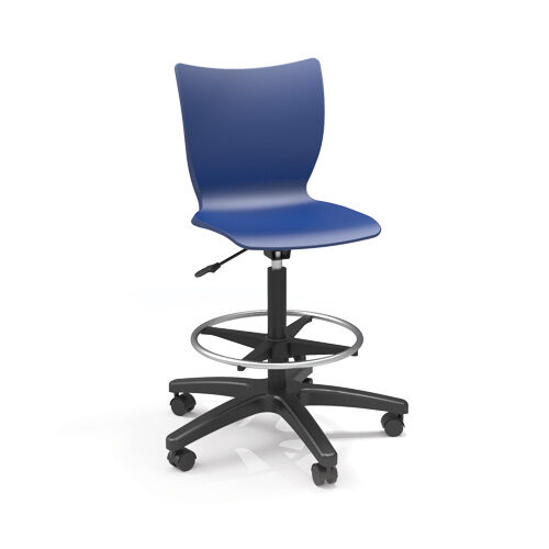 33842 Groove® Adjustable Stool (casters)