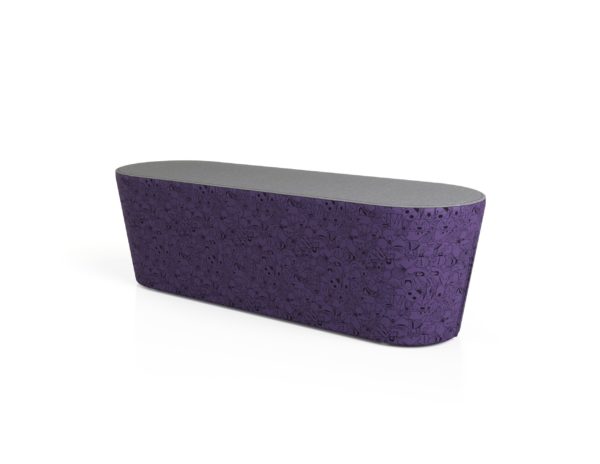 Flowform Straight Bench