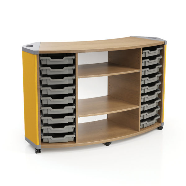 Flowform Curved Storage