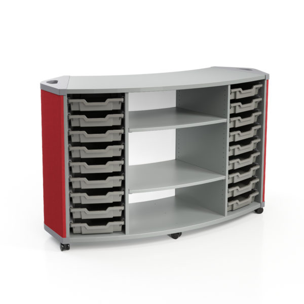 Flowform Curved Storage
