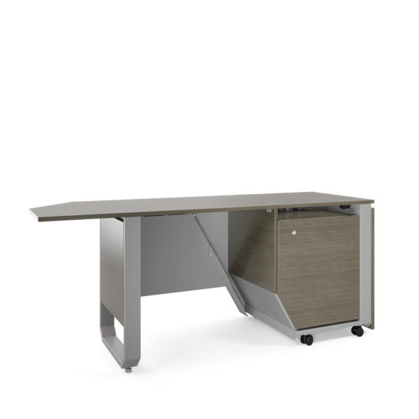 Motum Teachers Desk 72", Split-height
