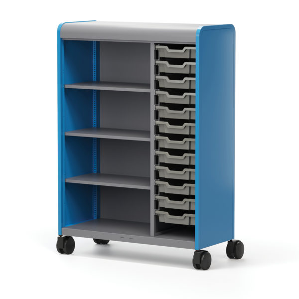 Cascade w/ Totes & Shelves