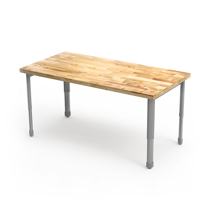 Butcher Block Classroom Table